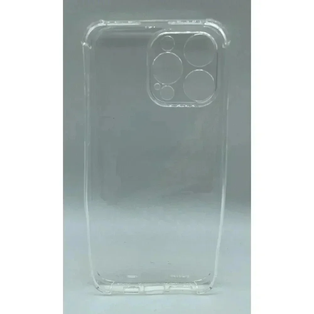 Clear Soft Silicone‎ Case For iPhone 15 Pro Max Non-Yellowing Military Grade
